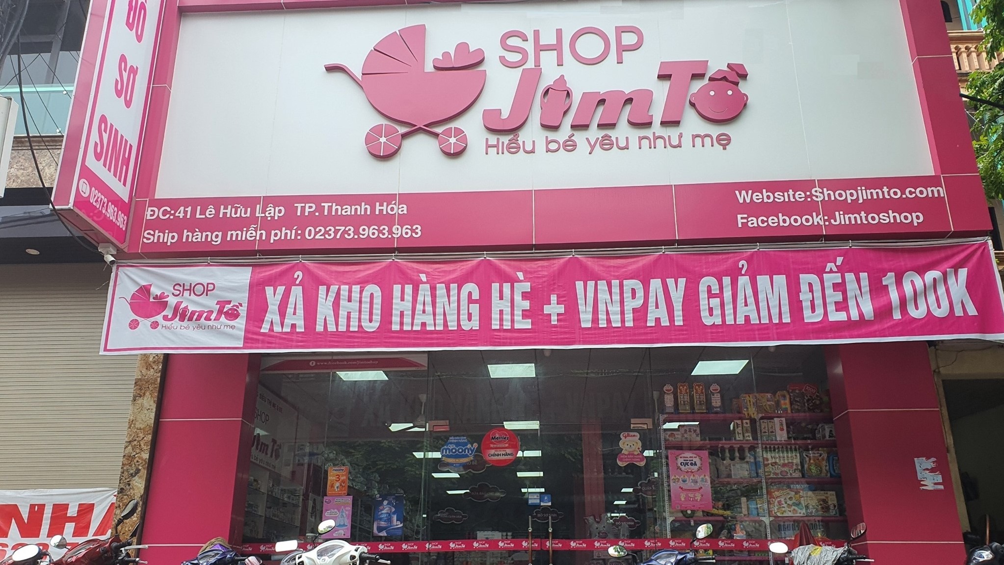 Shop Jim Tồ - Hệ thống siêu thị mẹ và bé hàng đầu tại Thanh Hóa